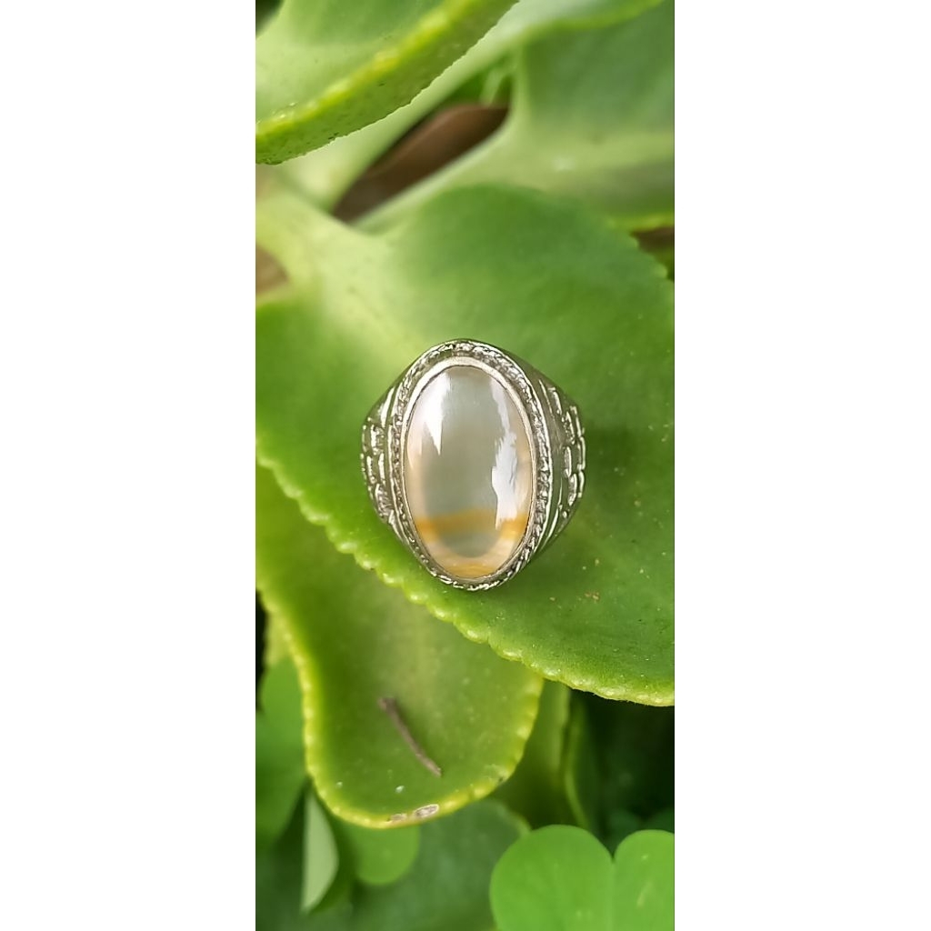 Cincin natural batu junder iris