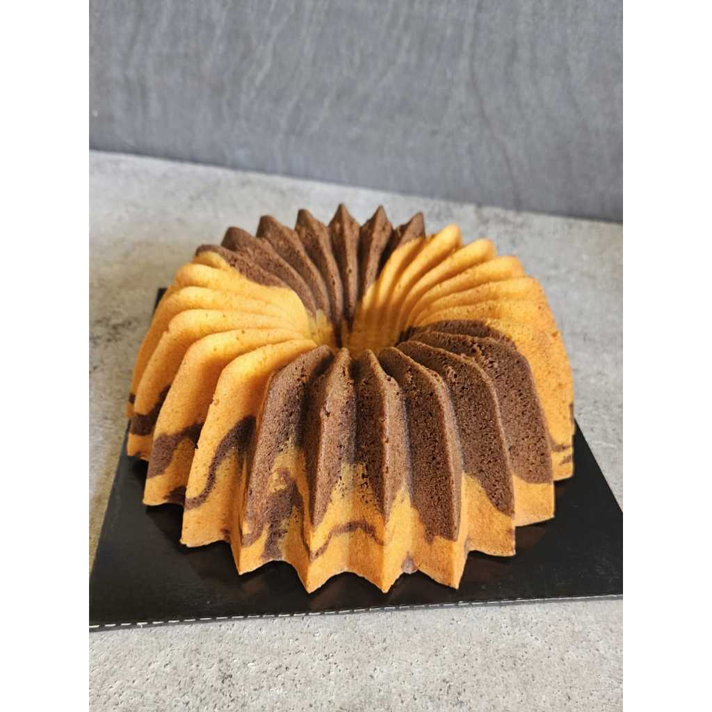 Cake Marmer - Cake jadul - Cake marmer butter