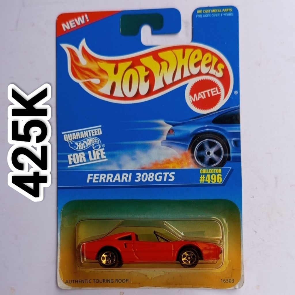 Hot Wheels Ferrari 308 GTS Merah