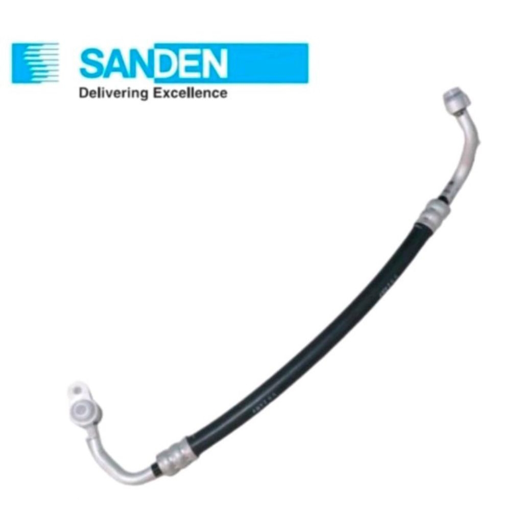 Selang AC Toyota Agya Daihatsu Ayla 1200 CC 1/2 Agya Ayla 1.2 cc Hose Pipa Discharge Asli SANDEN ORI