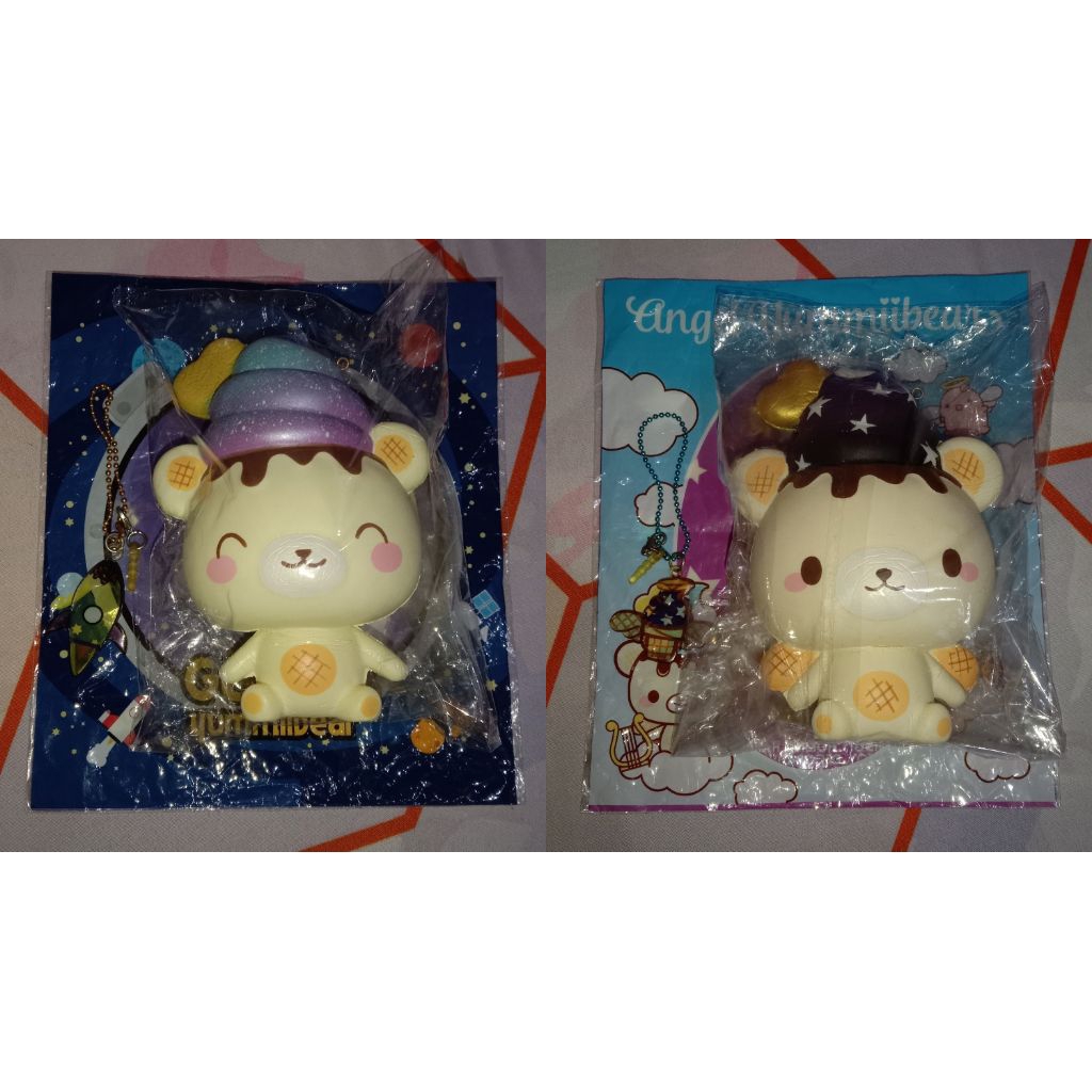 [PRELOVED] Face Wash Squishy Yummiibear Mascot Galaxy dan Night