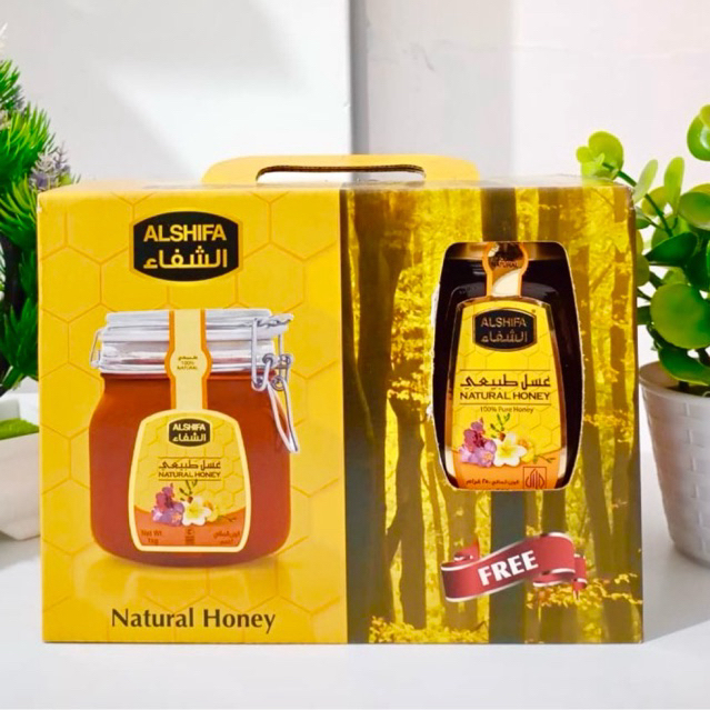 ALSHIFA MADU IMPORT  || 1Kg FREE 250gr Natural Honey Kualitas Terbaik