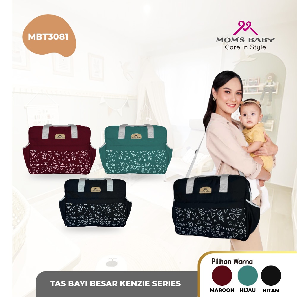 Mom's Baby Tas Bayi Besar Kenzie Series