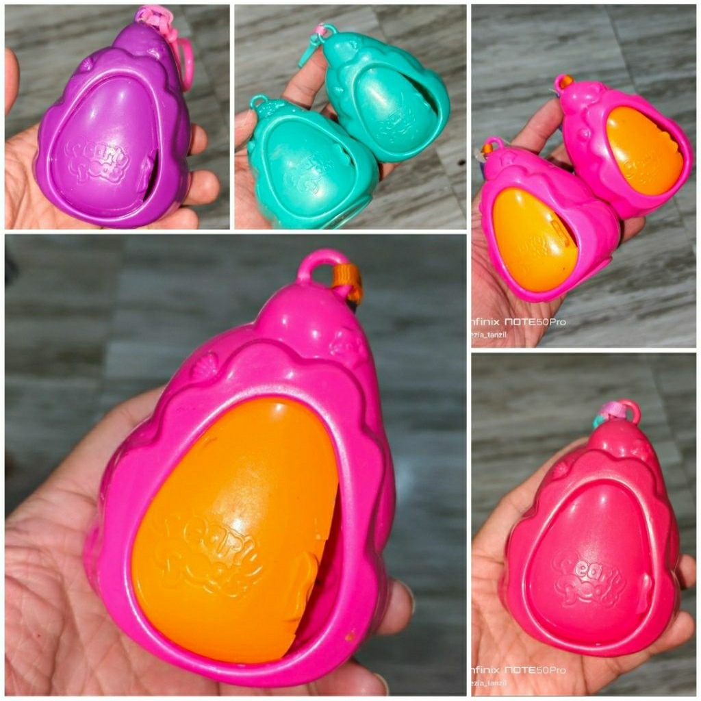 GANCI PEARLY PODS PEARLYPODS GANTUNGAN KUNCI KEYCHAIN KEYRING KEY CHAIN RING ORIGINAL BRAND ASLI BON