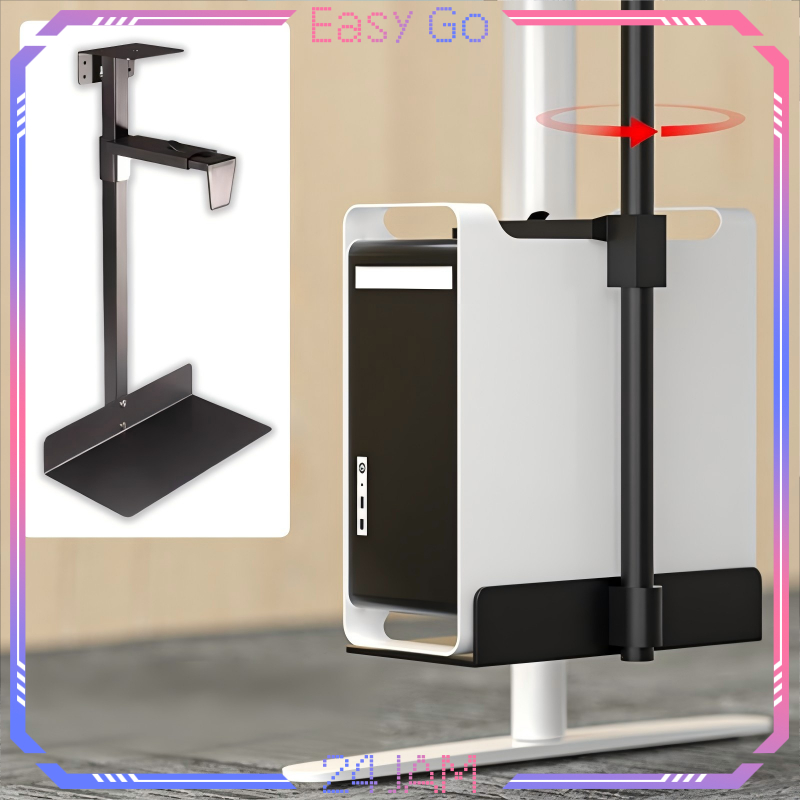 Dudukan CPU Komputer Bawah Meja Adjustable Tray CPU Komputer Rak CPU Komputer Dinding CPU Stand