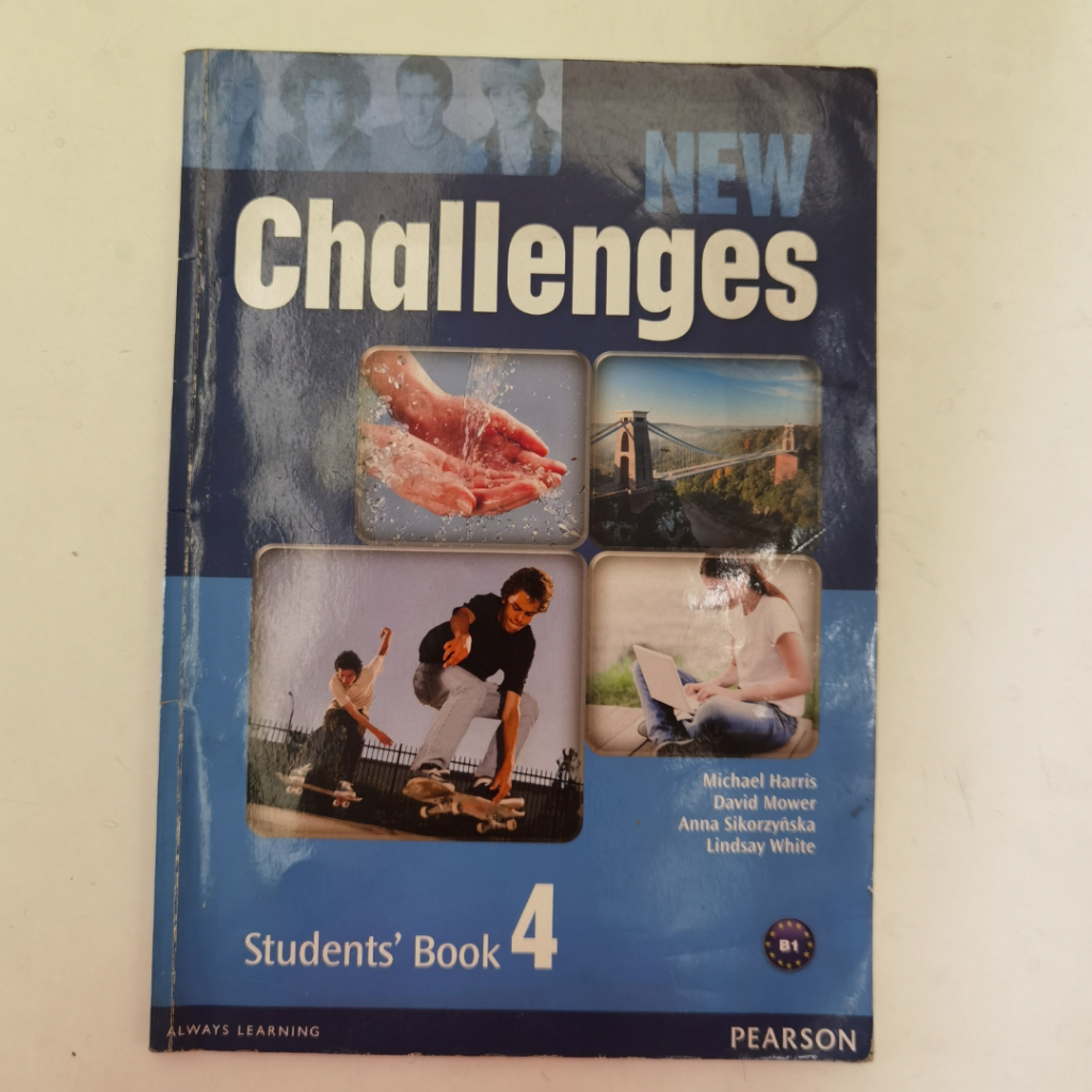 New Challenges Students’ Book 4 – Pearson Education – English Coursebook B1 Level