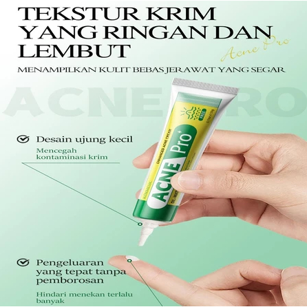 Acne Cream BPOM 20g Penghilang Jerawat Bekas Obat Herbal Salep Bekas Jerawat Acne Spot Treatment Ant
