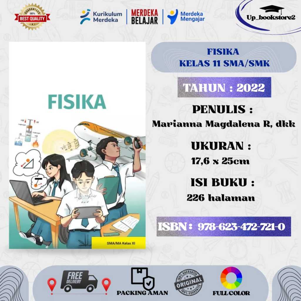 BUKU SISWA FISIKA KELAS 11 KURIKULUM PENGGERAK-MERDEKA SMA