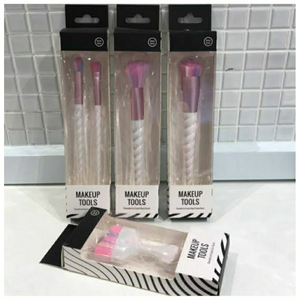 Miniso Brush Makeup Romantic Ice Cream Original Miniso Makeup Tools Kuas Makeup Lembut