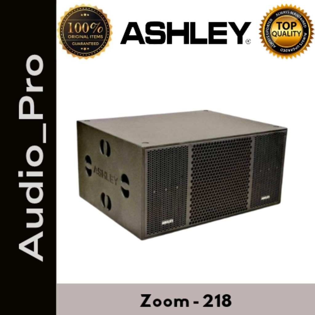 SUBWOOFER PASIF ASHLEY ZOOM218 ASHLEY ZOOM 218 18'' 1 Unit 2 x 18