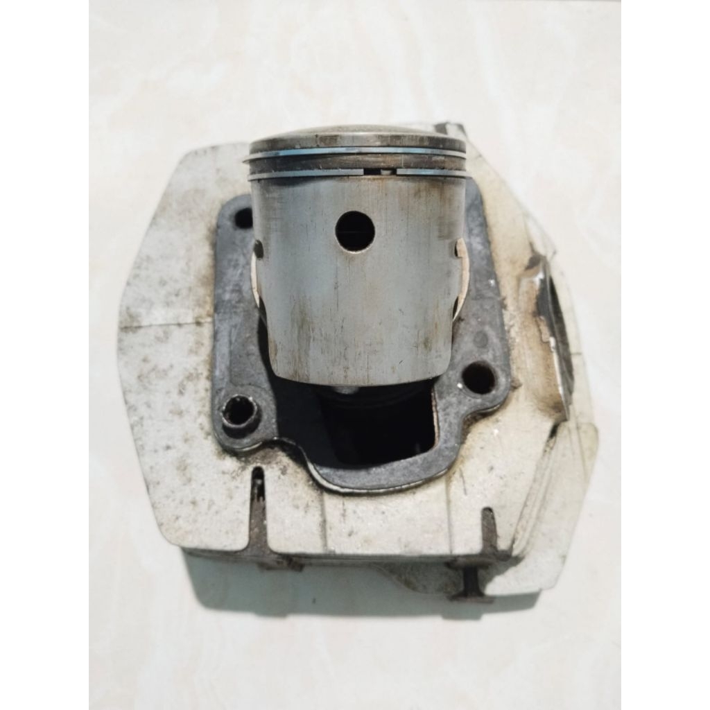 Blok Block Silinder buring piston SUZUKI TRS 118 Original Second belum Porting Os.50