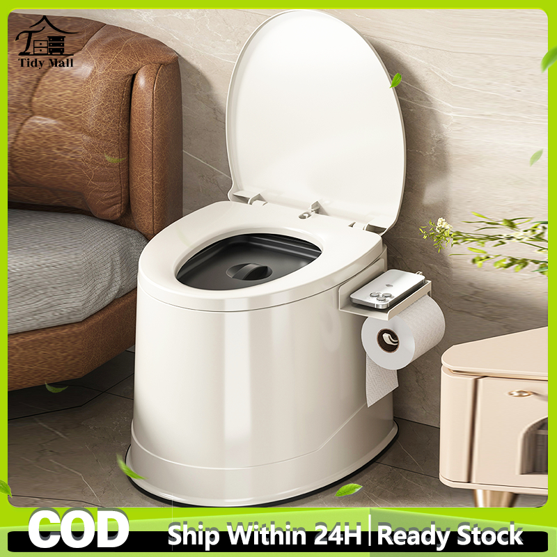 Mobile Toilet Kursi Toilet Duduk Toilet Portable Elderly Pregnant Women Adult Portable Foldable