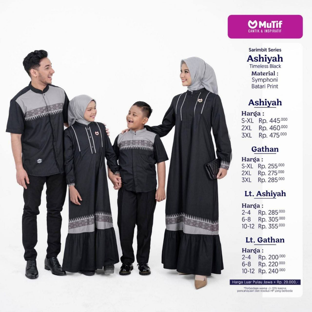 SARIMBIT ASHIYAH MUTIF - SARIMBIT TERBARU - COUPLE KELUARGA - SARIMBIT MUTIF