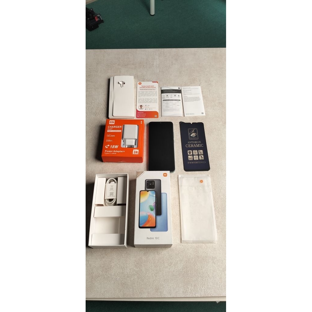 Hp Xiaomi Redmi 10C Ram 4+128 seken Mulus Normal Ex Review