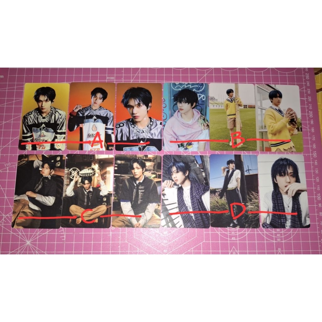 Photocard official jisung QR ISTJ