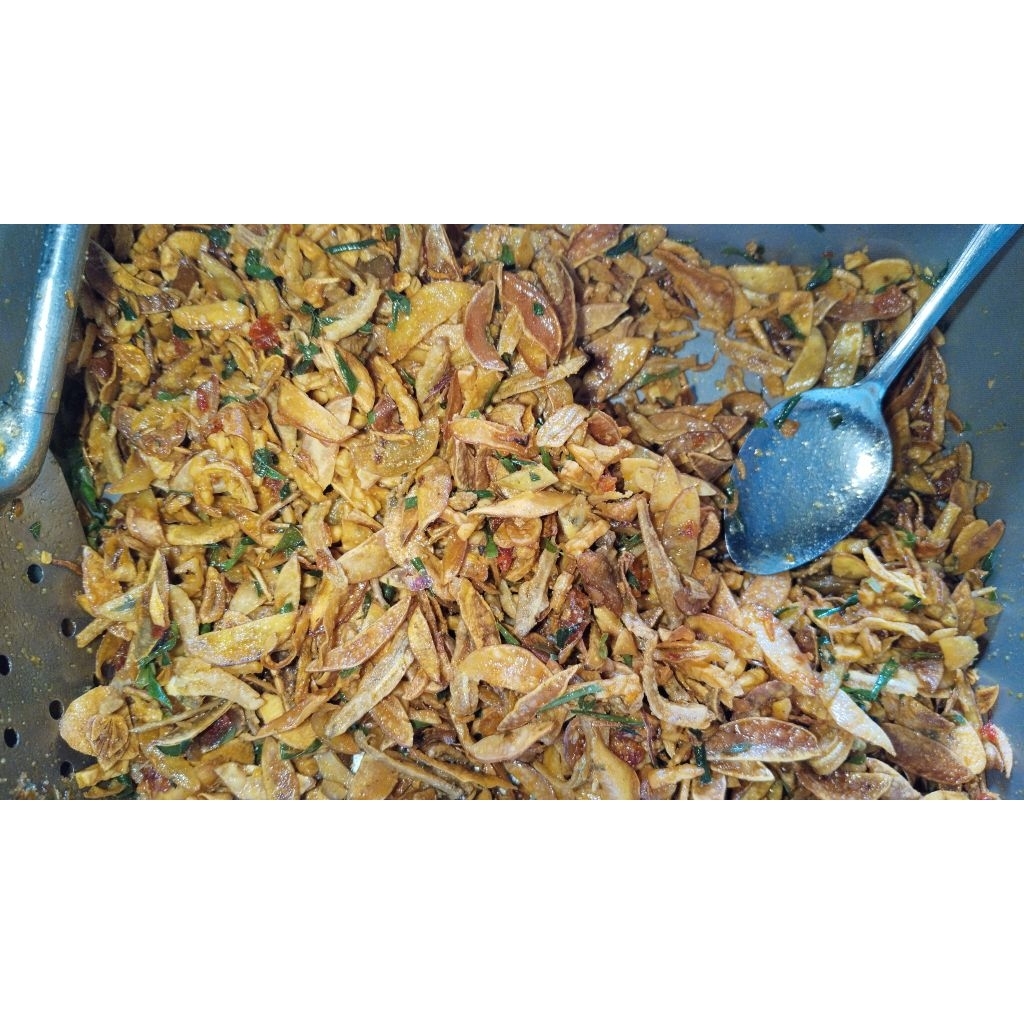 Kripik Jengkol Campur Ikan Teri