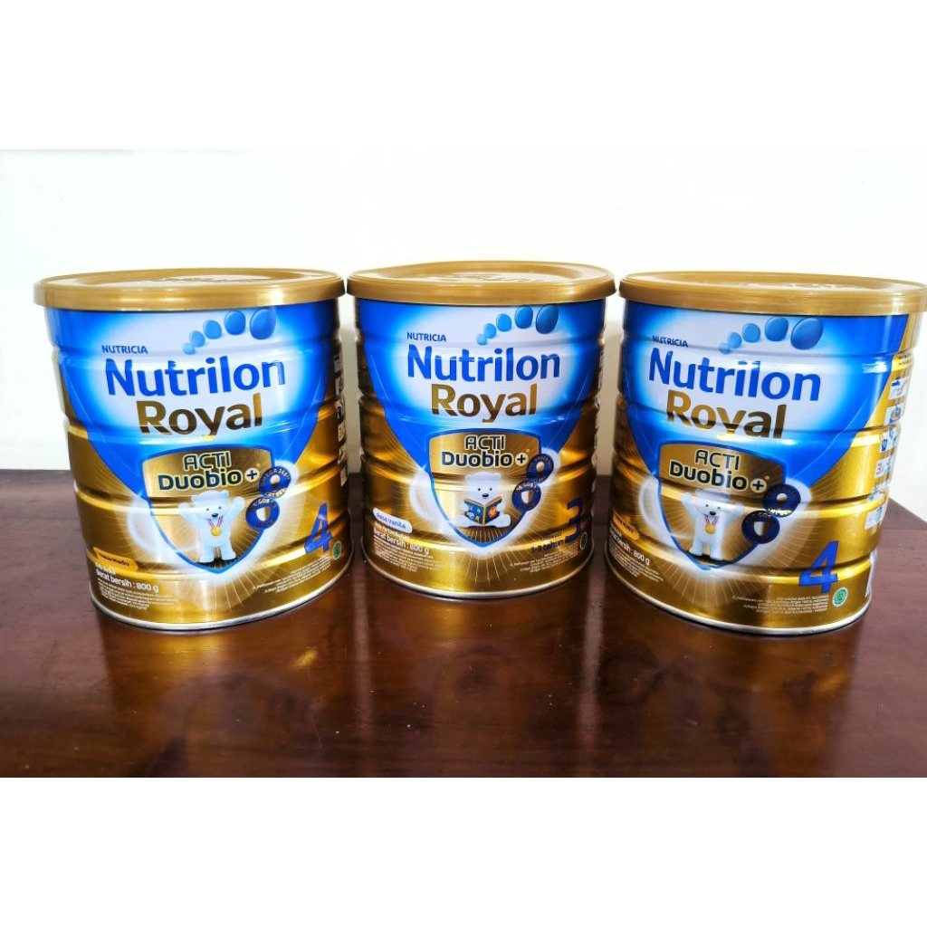 Kaleng Susu Bekas Nutrilon Royal 3 (1-3 Tahun) 800gram
