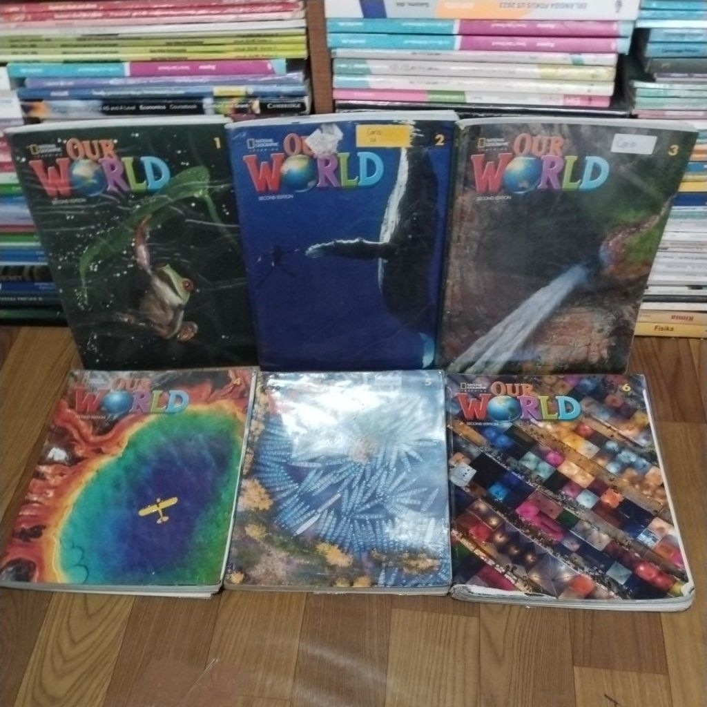 BUKU OUR WORLD 1-2-3-4-5-6 SECOND EDITION NATIONAL GEOGRAPHIC LEARNING