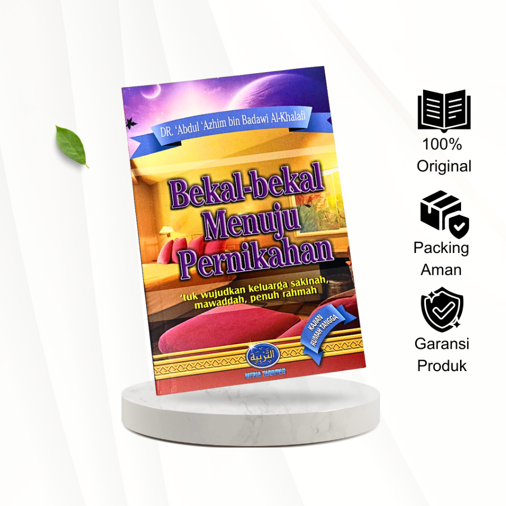 Buku saku Bekal Bekal Menuju Pernikahan / Bekal Pernikahan Media Tarbiyah Soft Cover ori