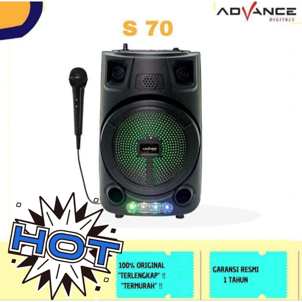 speaker advance S70