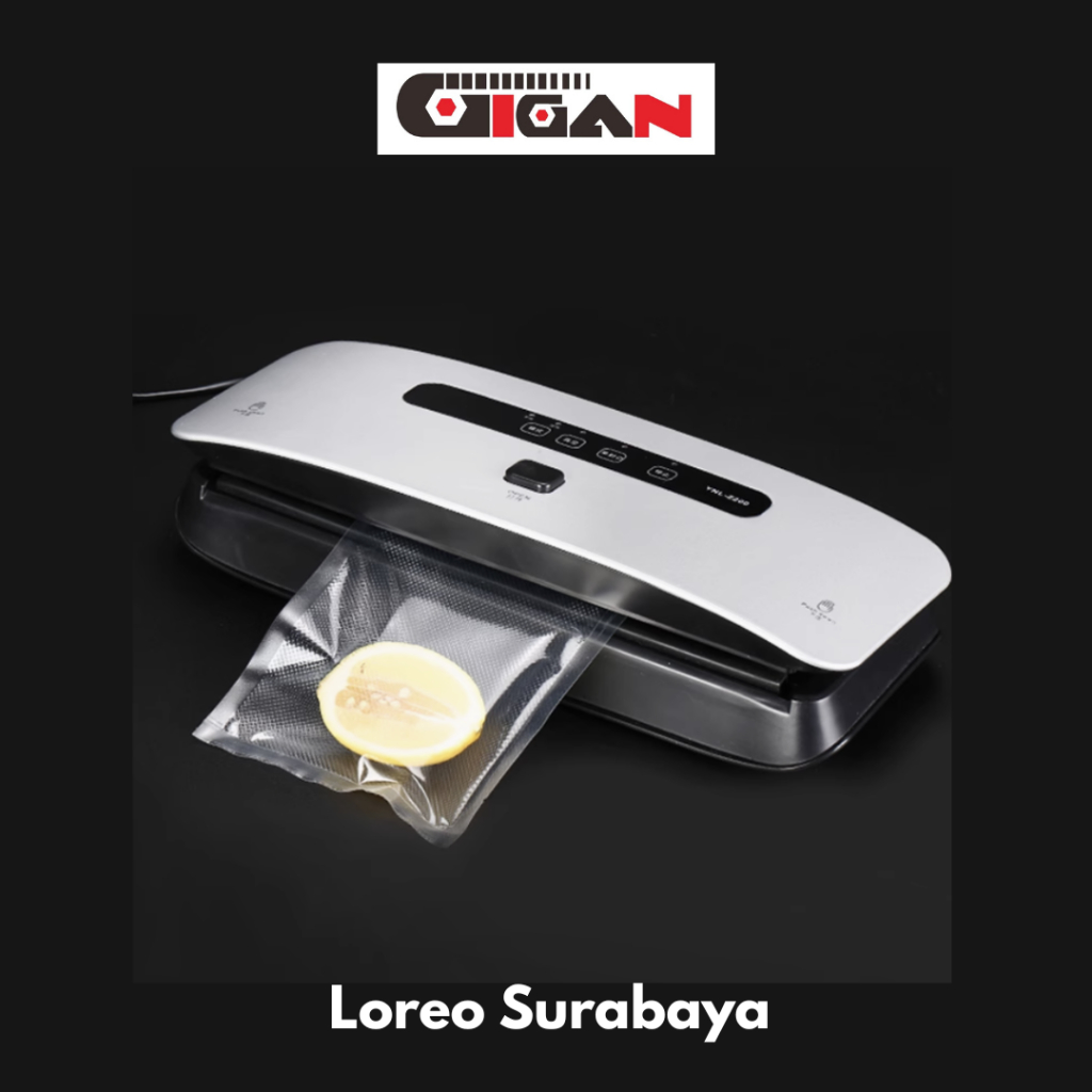 [ORIGINAL GIGAN] Vacuum Sealer 300mm Fast Seal 150W Alat Las Vakum makanan plastik besar