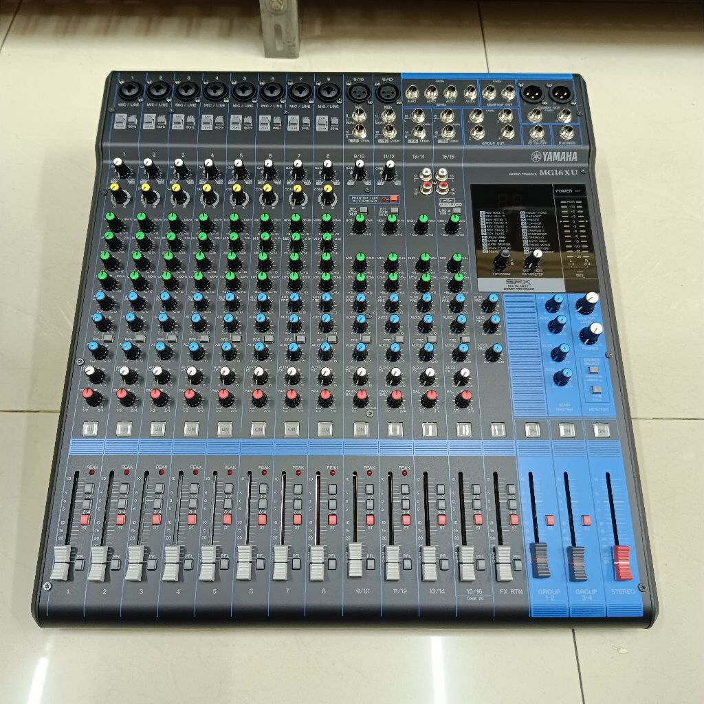 Mixer Yamaha MG16XU Original Garansi Resmi Yamaha Mixer 16 Channel Yamaha MG16XU Original Yamaha mix