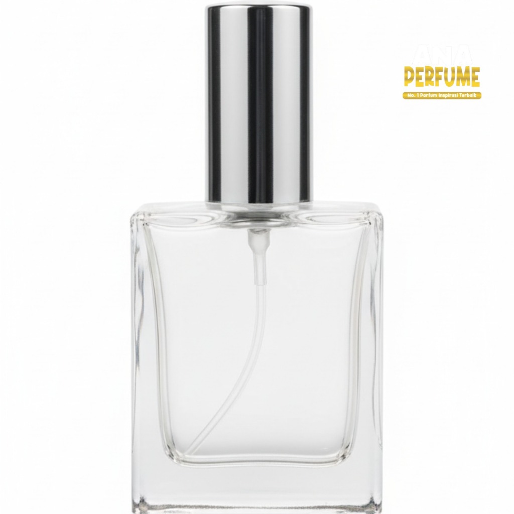 ANA PERFUME BOTOL PARFUM 15 ML HERMES SILVER DRAT - BOTOL PARFUM KOSONG HERMES - BOTOL 15 ML HERMES 