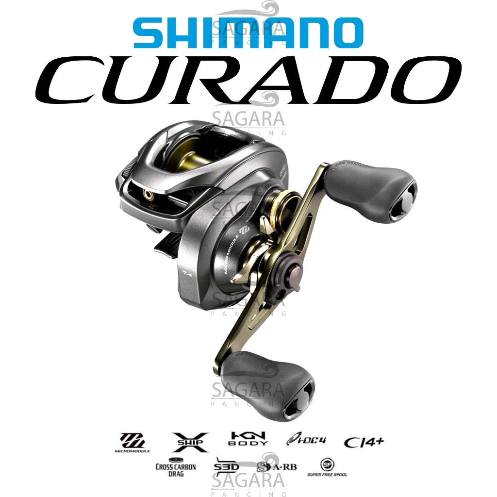 Reel Shimano Curado DC | Reel BC Shimano Curado DC | Reel Casting | Reel Bait Casting