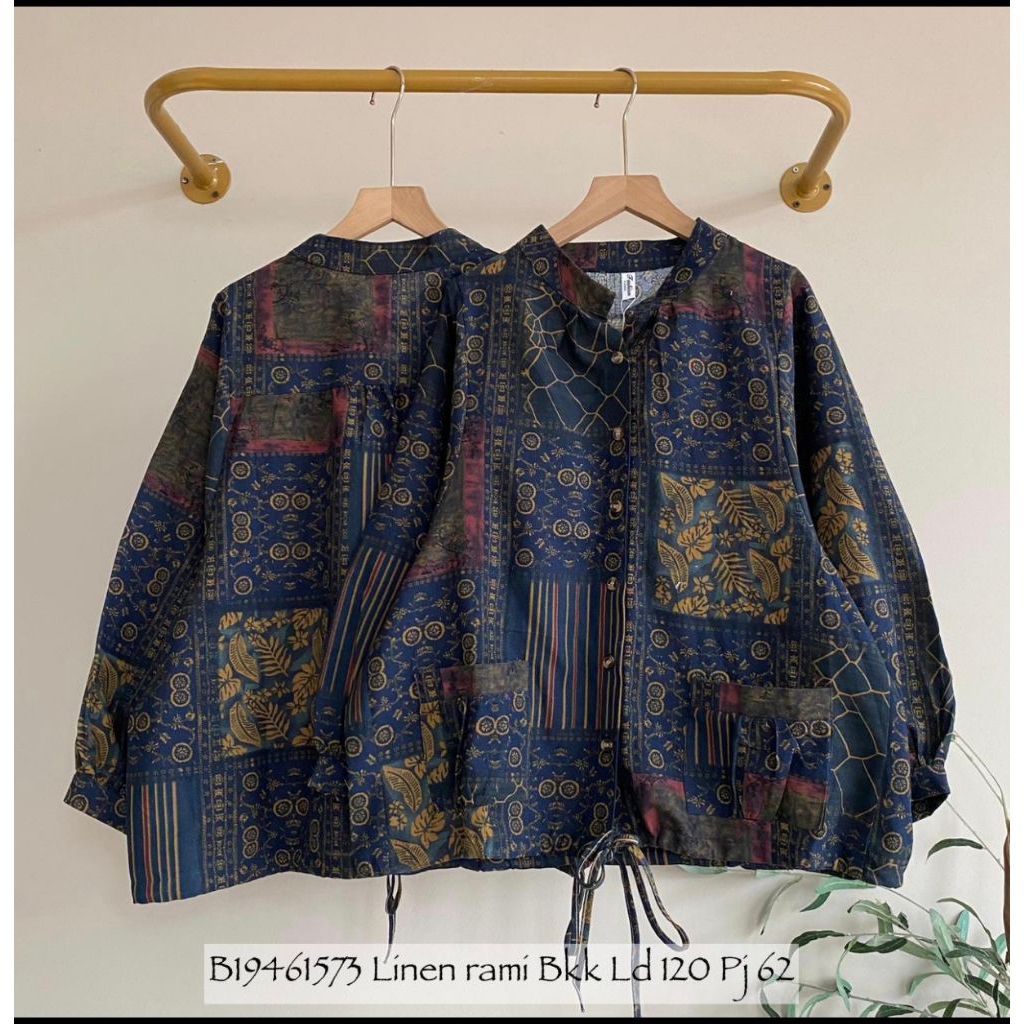 Real pic Original dan Termurah Atasan Jumbo PREMIUM Butik / Blouse Jumbo cotton PREMIUM Bangkok IMPO