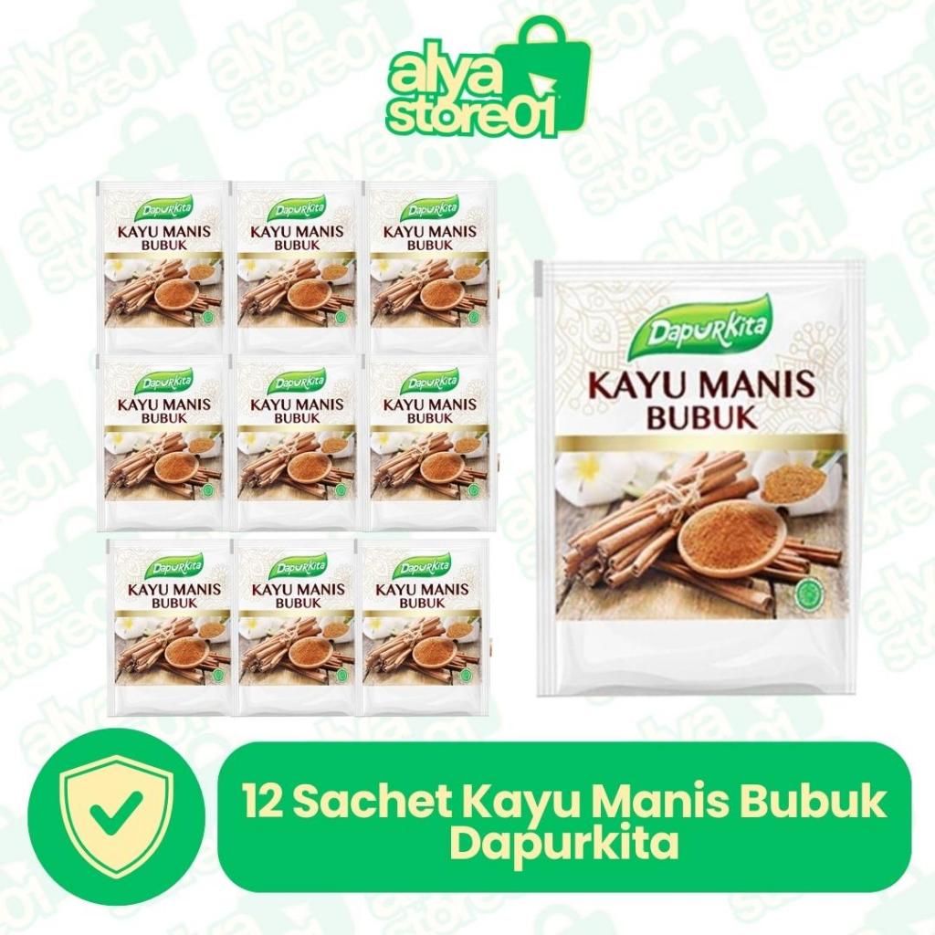 KAYU MANIS BUBUK DAPURKITA 1 Renceng @12 Sachet / Kayu Manis Bubuk Renceng
