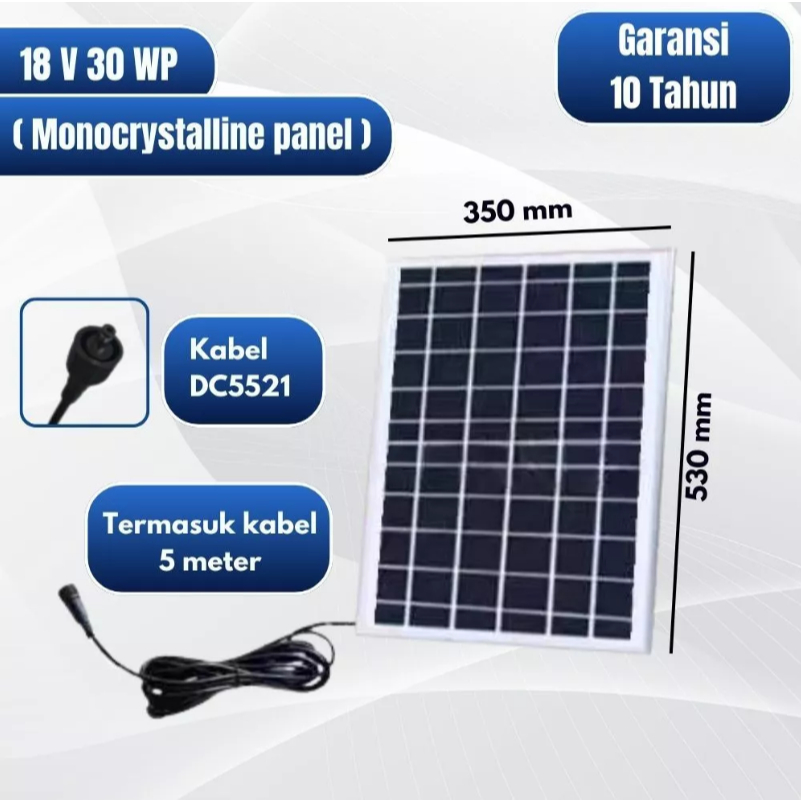 Solar panel 30wp 50wp
