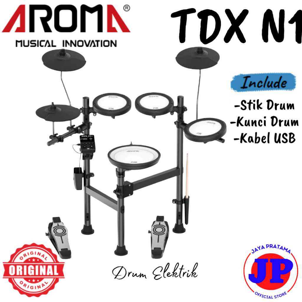 Drum Elektrik Aroma TDX N1 Electronic Drum Kit Aroma Original TDX-N1