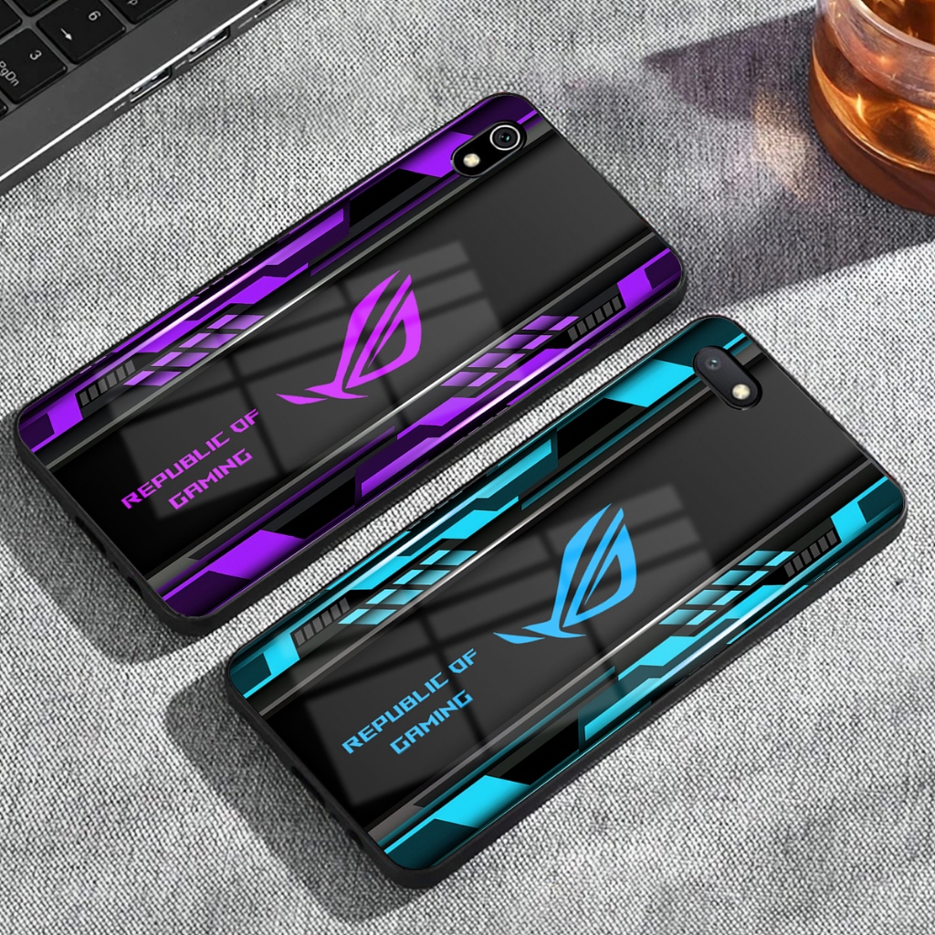 Softcase Xiaomi Redmi 7A / Redmi 6A / Redmi 5A Case Plating Kilau Efek Glossy / Case Anti Jamur