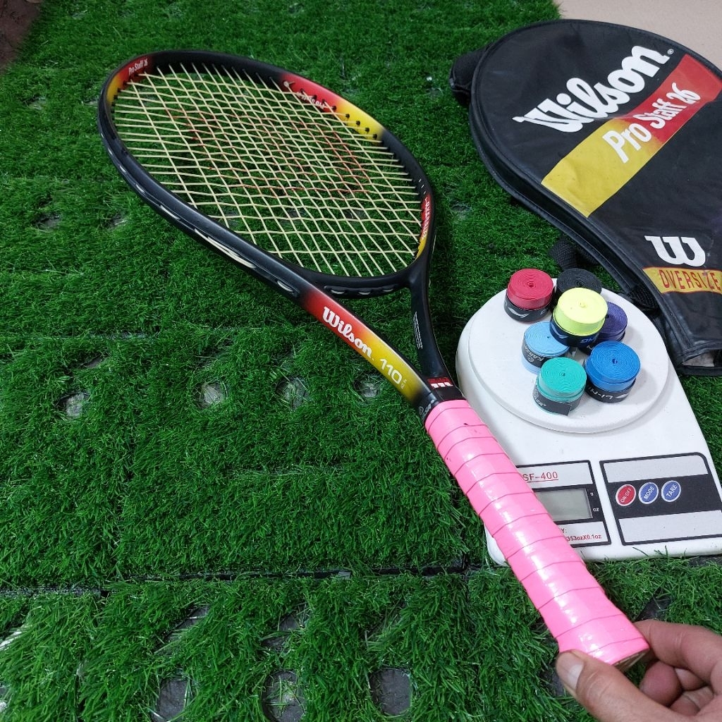 RAKET TENIS ORIGINAL WILSON PRO STAFF 26 BEKAS 275 GRAM
