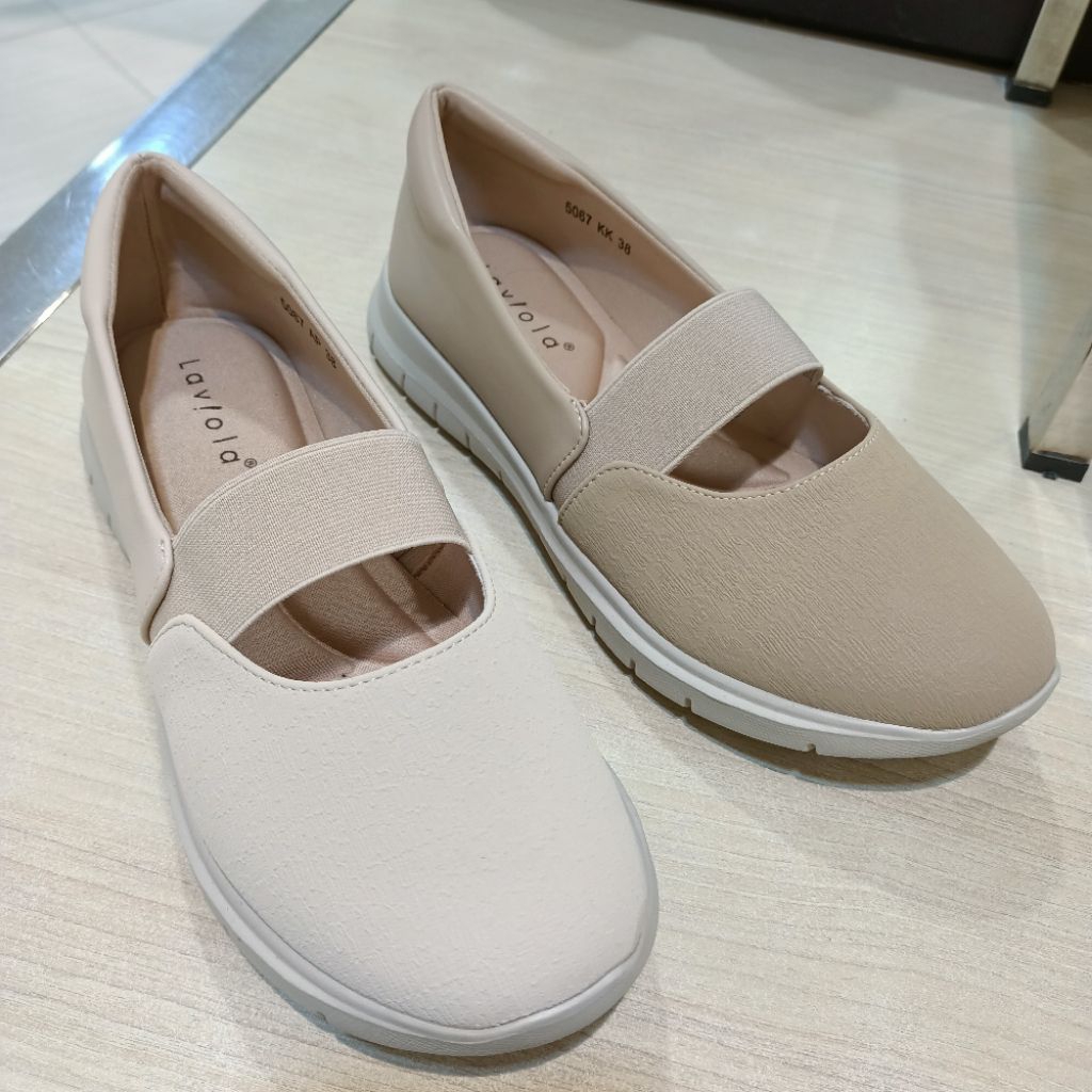 sepatu wanita slip on LAVIOLA original
