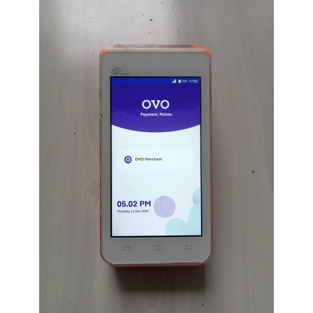 mesin kasir android pax a620 pos printer