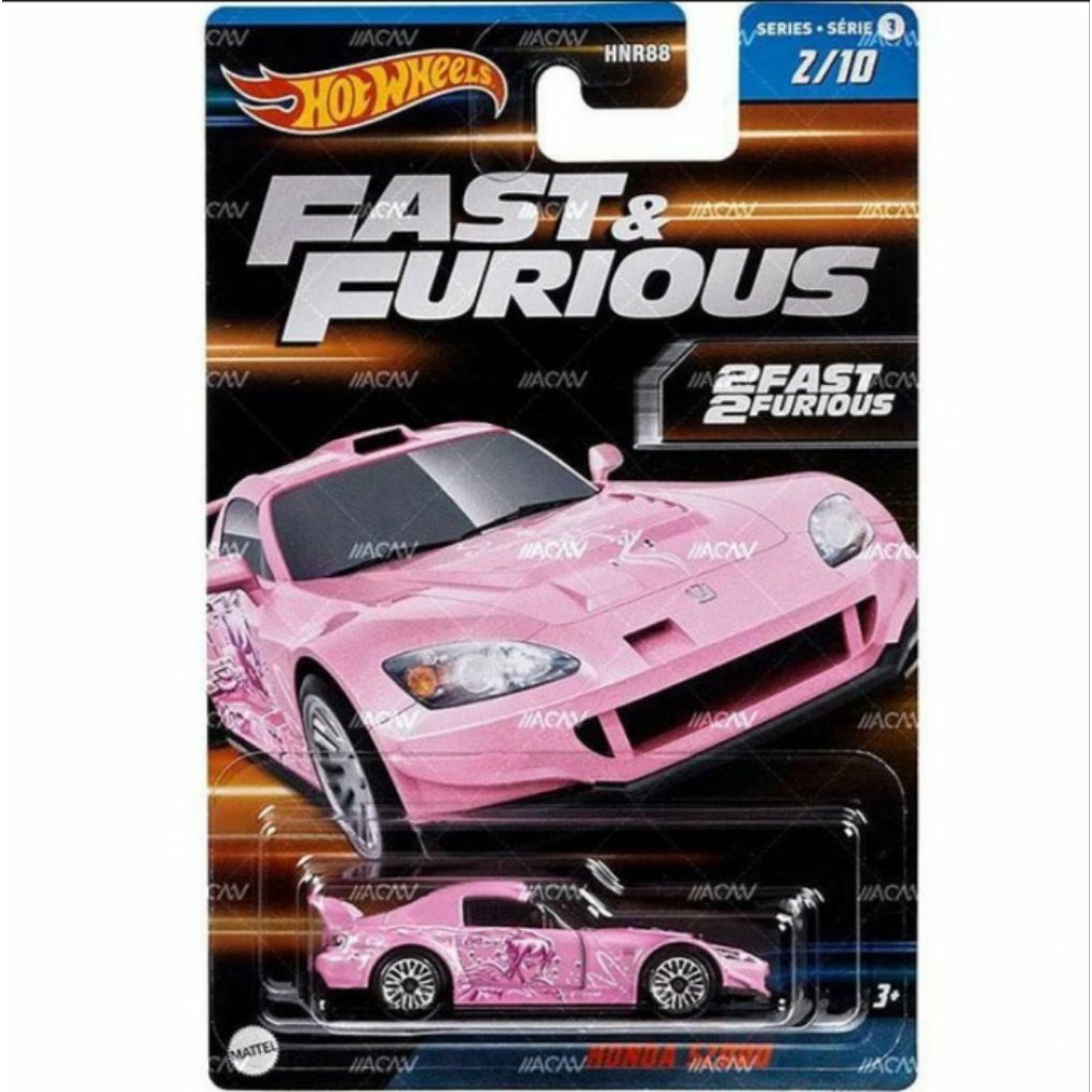hot wheels fast & furious 2025 s2000 pink