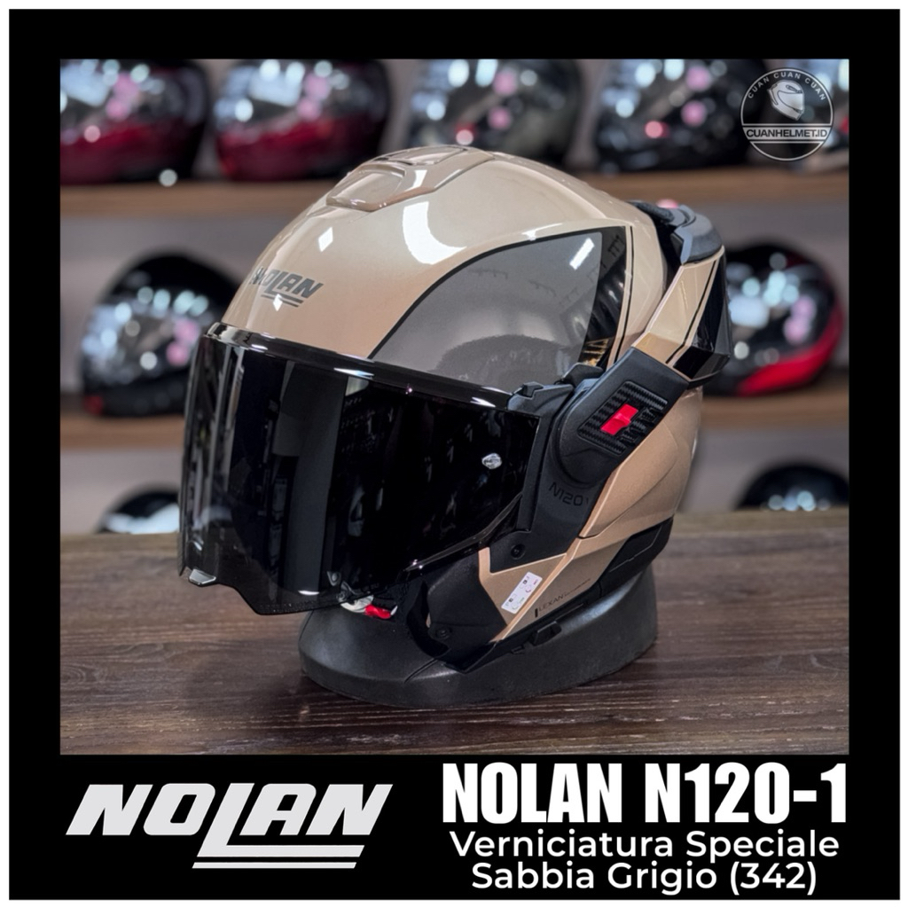 Nolan N120-1 Verniciatura Speciale Sabbia Grigio (342) NOLAN N1201