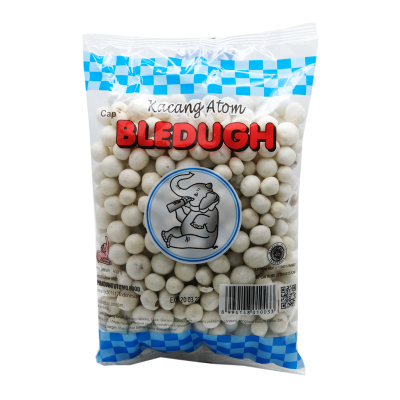 Kacang Atom BLEDUGH 400 Gr Gram Pilus Sukro Shanghai Cap Gajah Bledug Rasa Gurih Asin Renyah Jadul M