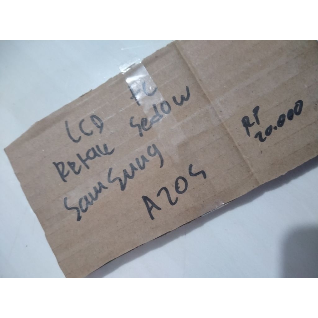 Lcd Tc Hp Samsung A20S Minus Tc Retak Lcd Sedaw Cabutan normal