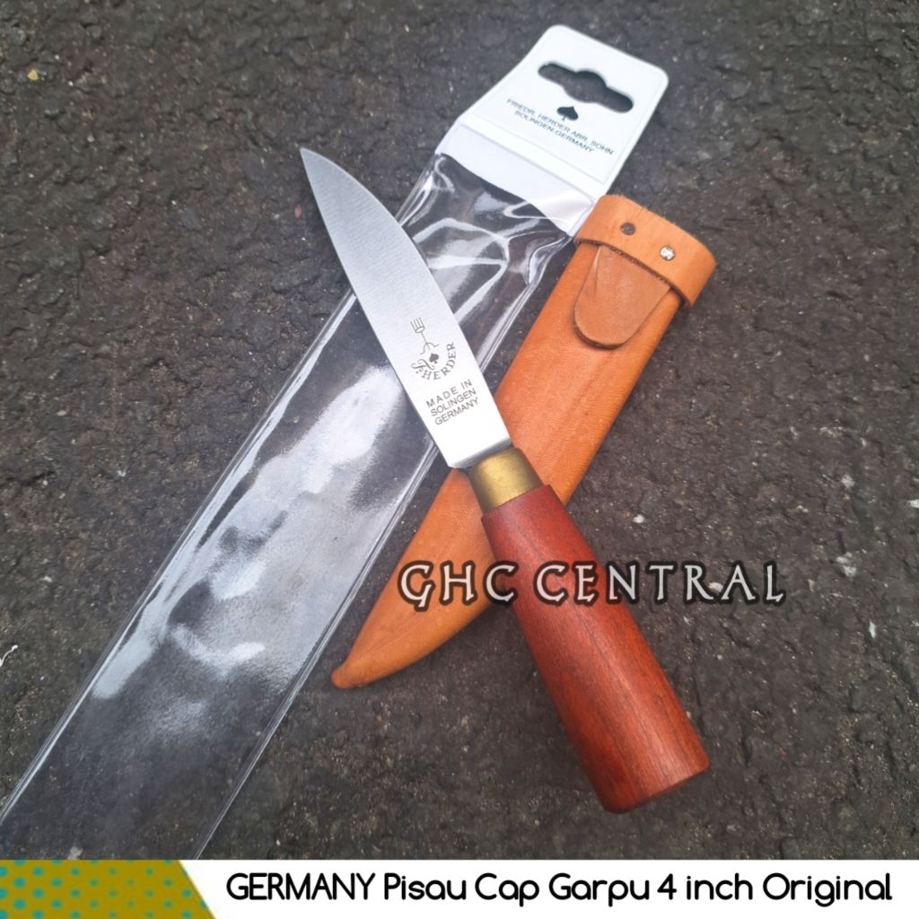Pisau Herder Cap Garpu 4 inch Original Solingen Germany