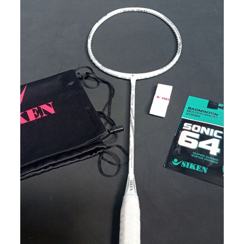 Raket badminton bulutangkis baru new original siken shiroi blade