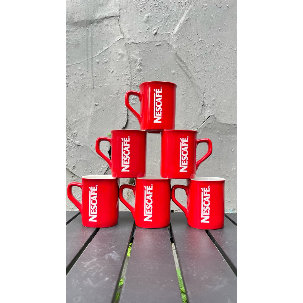 mug nescafe 200ml polos