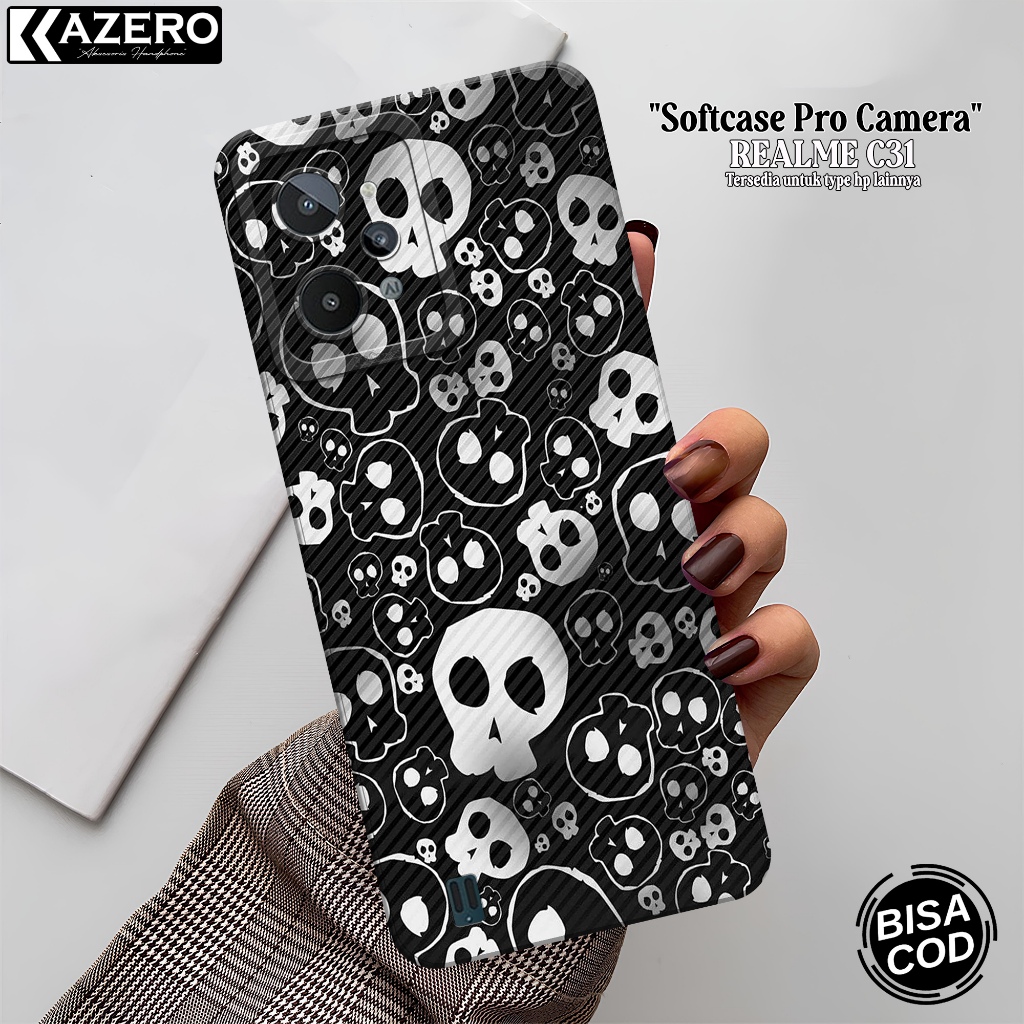 Case Realme C31 - Pro Camera - Fashion Case Aesthetic - Softcase Realme C31 - Casing Realme C31 - Ke