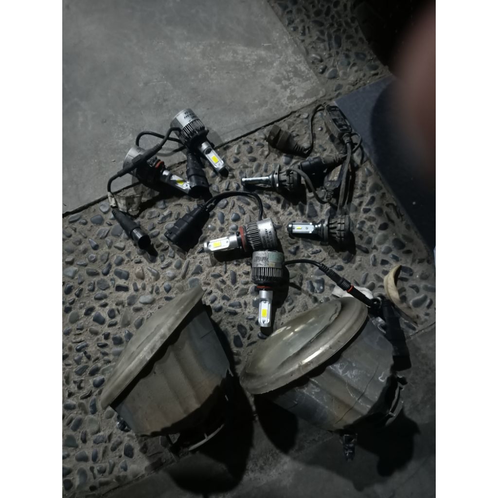 Preloved second Lampu Led H11 Hb3 osram raiton