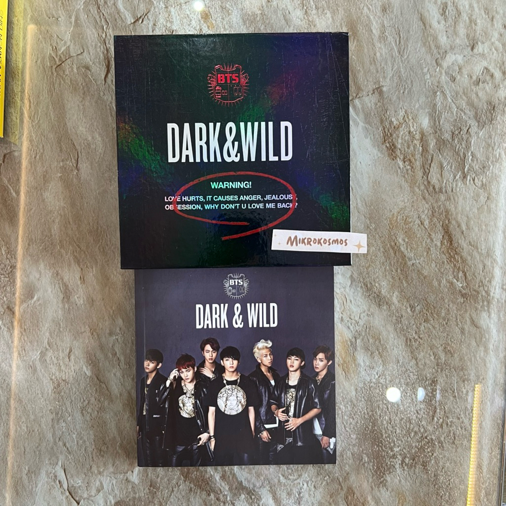 UNSEALED Dark and Wild album BTS OFFICIAL siap kirim