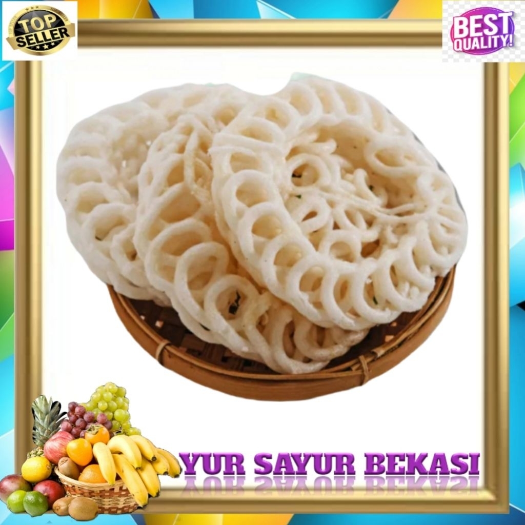 Kerupuk Putih Matang (1 Bungkus).