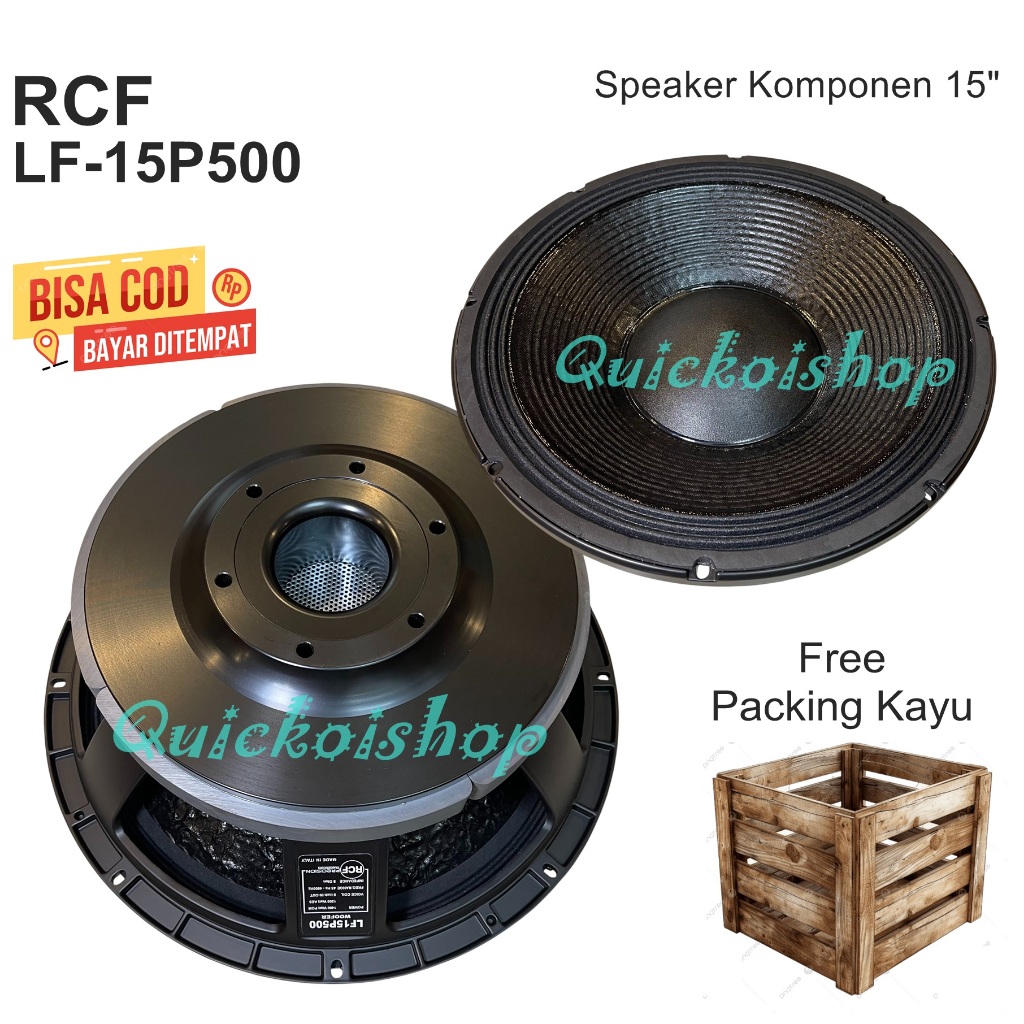 Speaker Komponen RCF LF-15P500 15 Inch