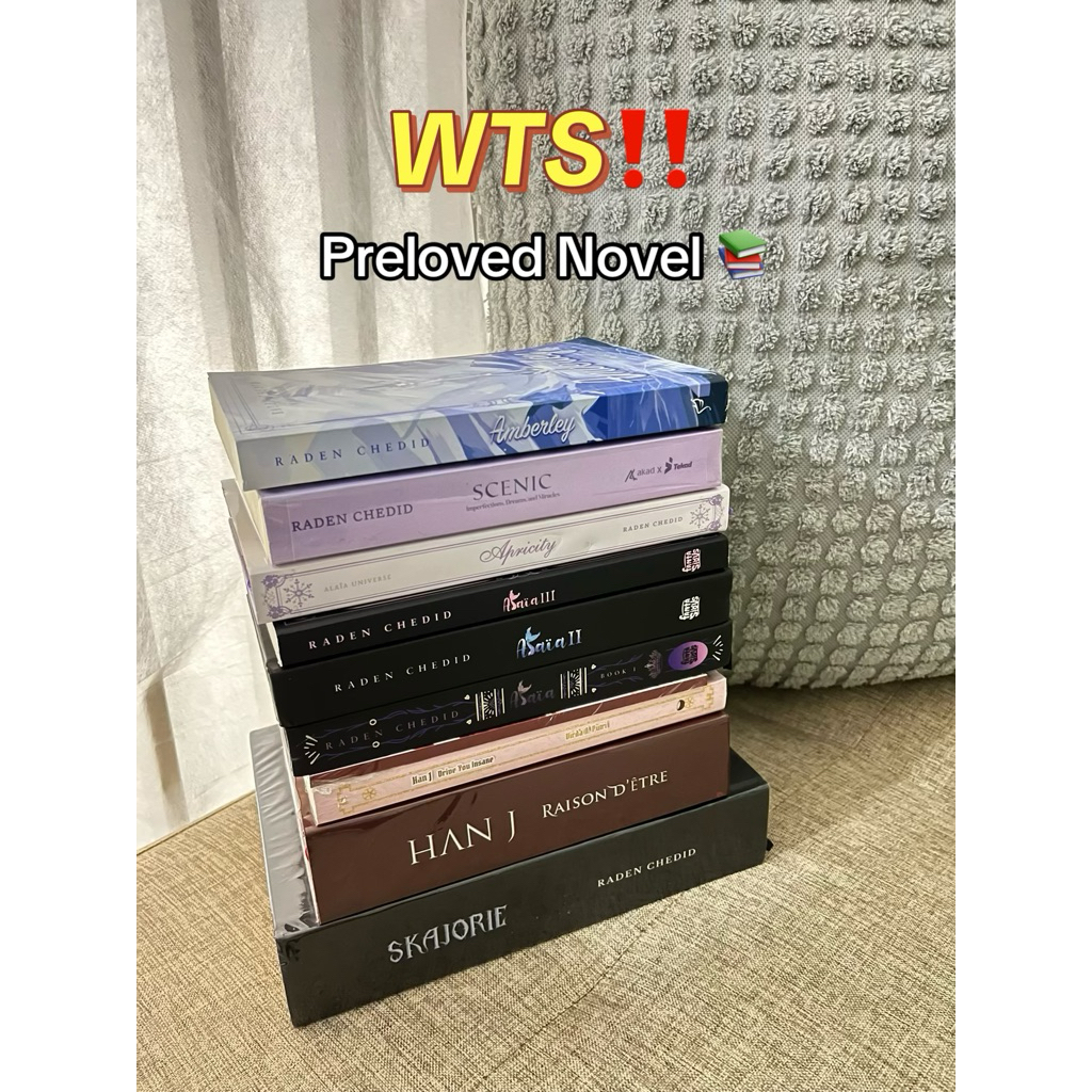 Preloved Novel Skajorie Han J Alaia Amberley Scenic Apricity