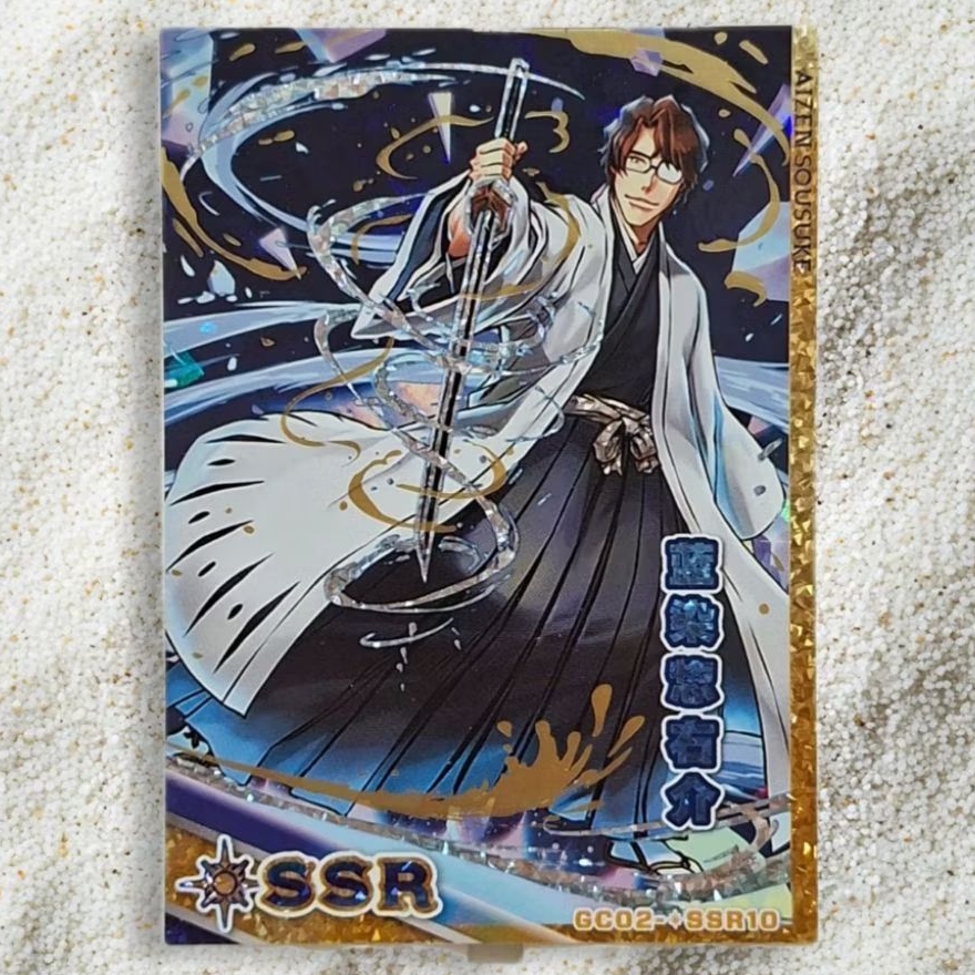 Kartu CCG Atlas Bleach Sosuke Aizen SSR Diamond